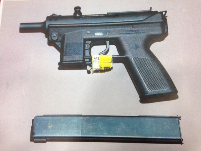 Intratec 9mm pistol recovered from man killed by St. Louis police